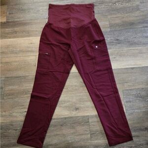 Figs yola maternity pants